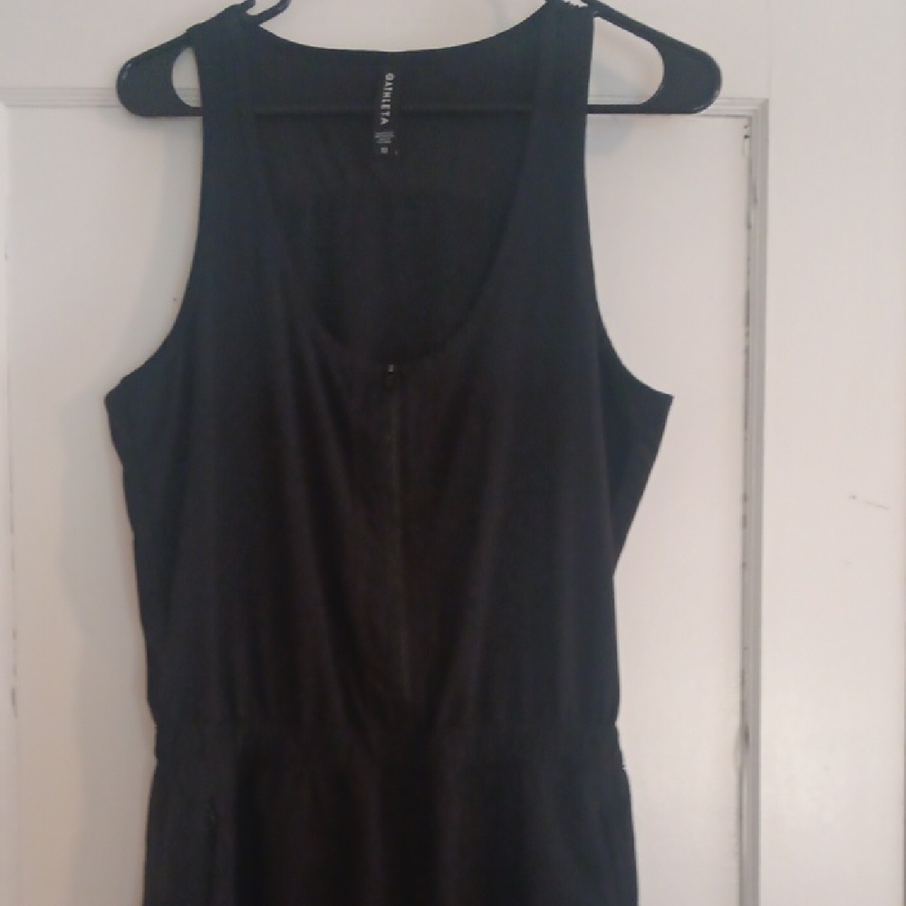 Black Sleeveless Jumpsuit